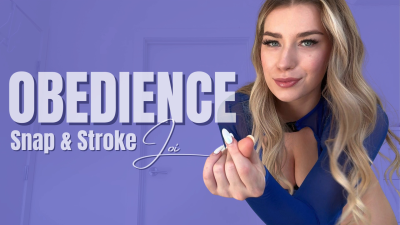 Obedience Snap Stroke JOI