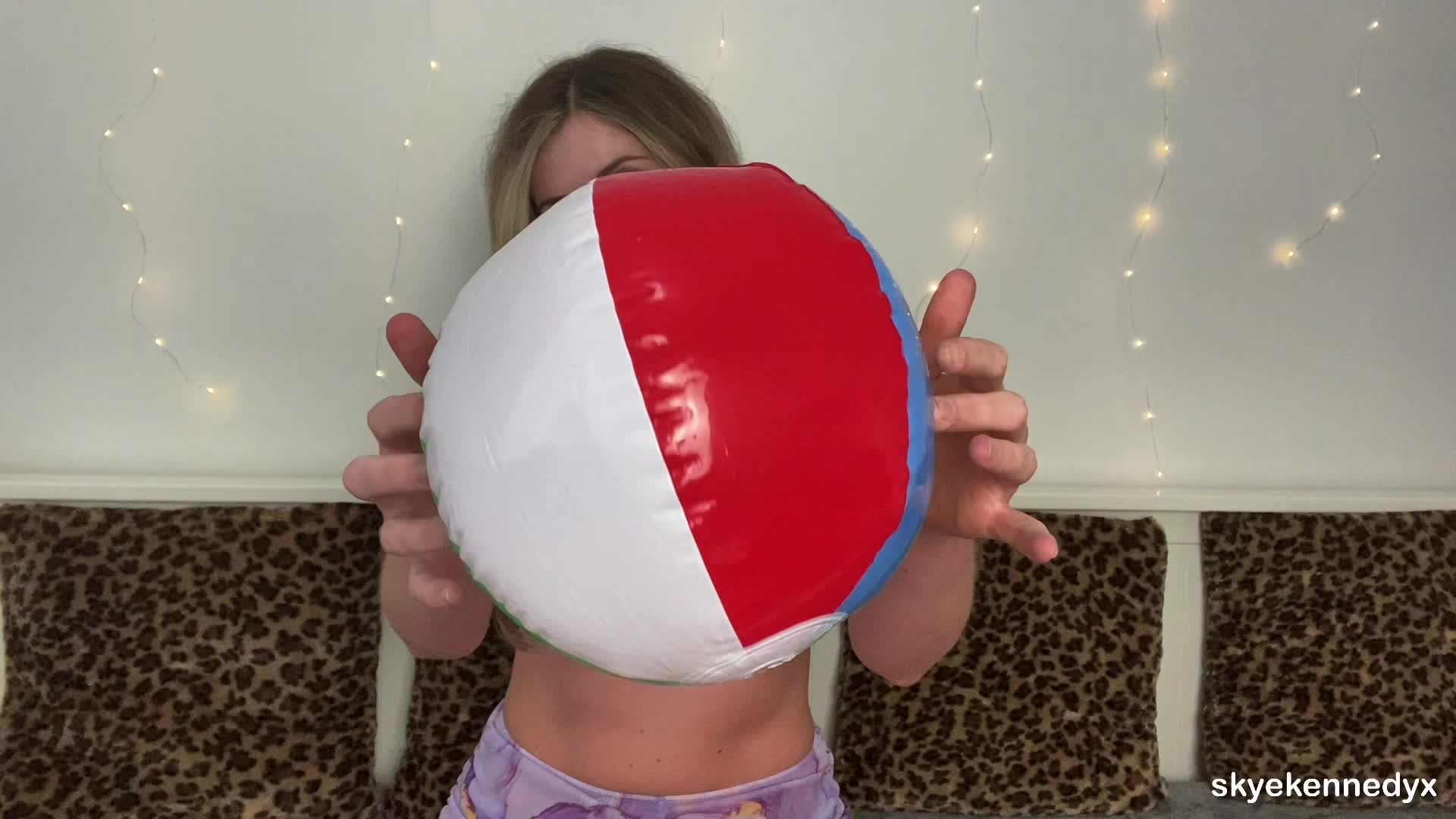 Beachball Fetish - Porn Video Clips For Sale at iWantClips