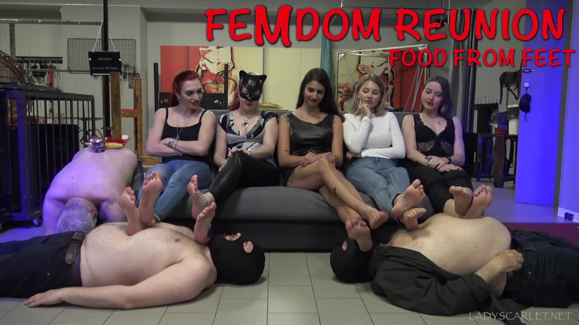 LadyScarlet - LADY SCARLET - FEMDOM REUNION FOOD FROM FEET - iWantClips